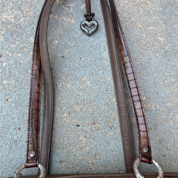 Brighton Elegant Brown Quilted Women's Bag - Picture 3 of 8